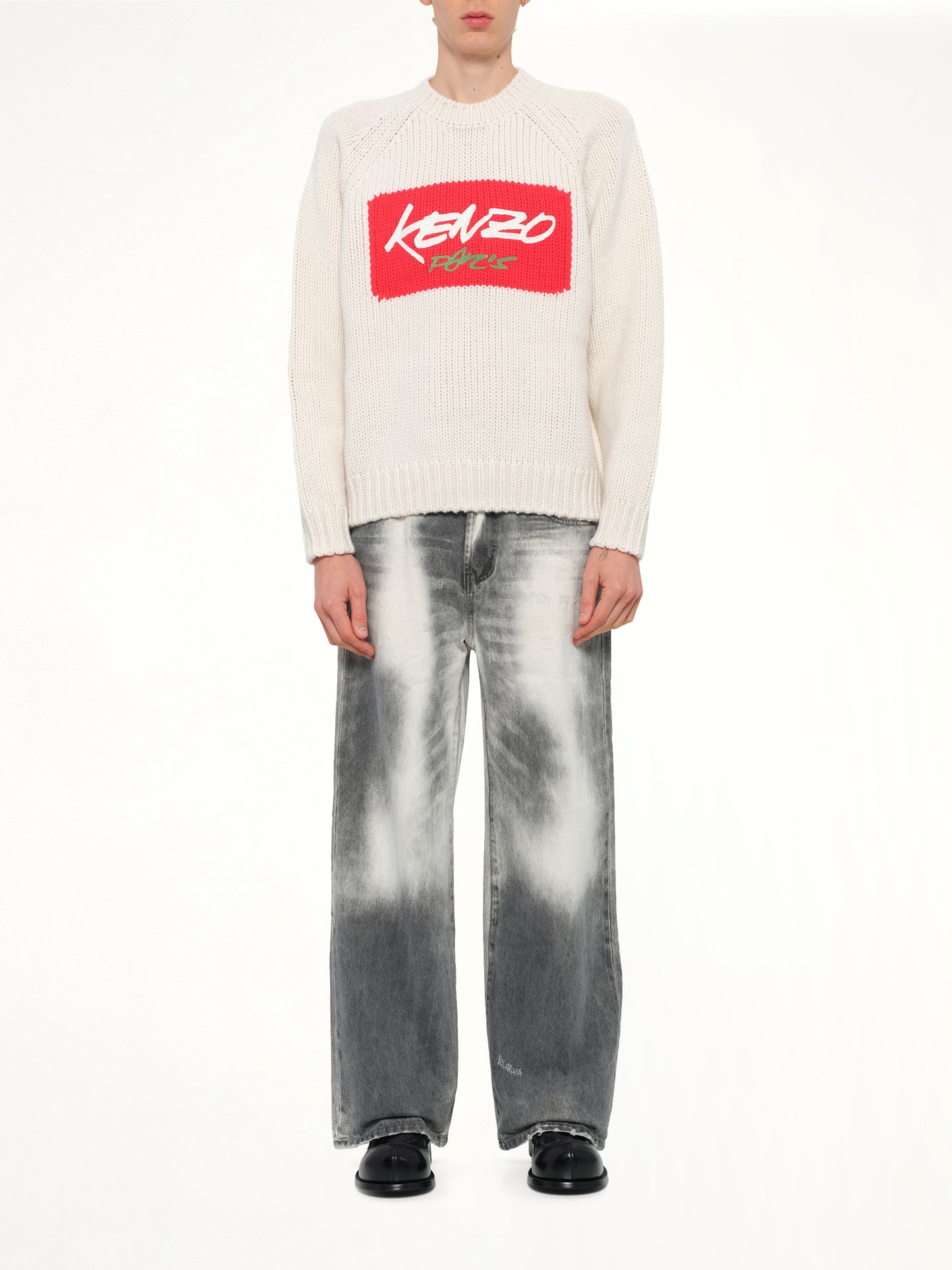 Rws Kenzo Futura Jumper in Off White