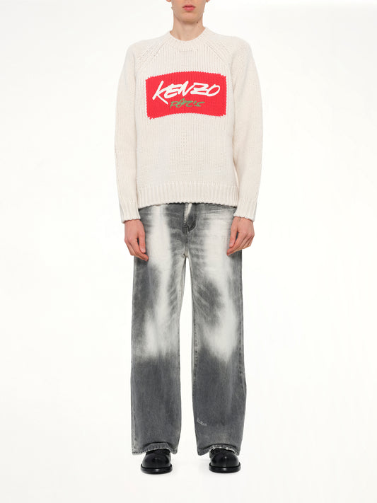 Rws Kenzo Futura Jumper in Off White