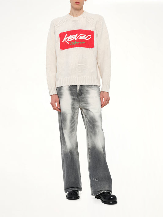 Rws Kenzo Futura Jumper in Off White