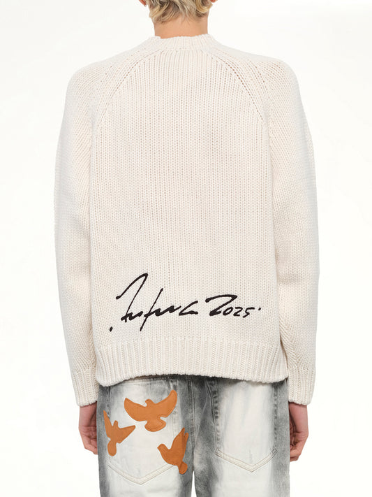 Rws Kenzo Futura Jumper in Off White