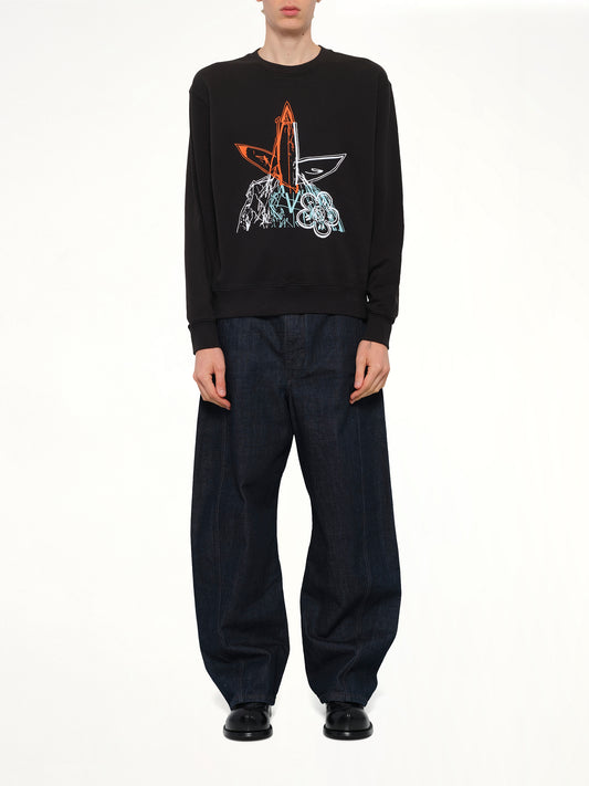 Kenzo x Futura 2000 Sweatshirt in Black