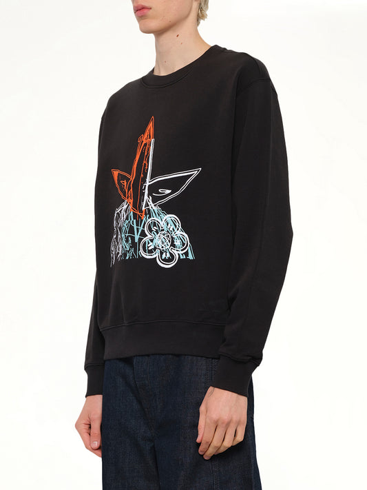 Kenzo x Futura 2000 Sweatshirt in Black