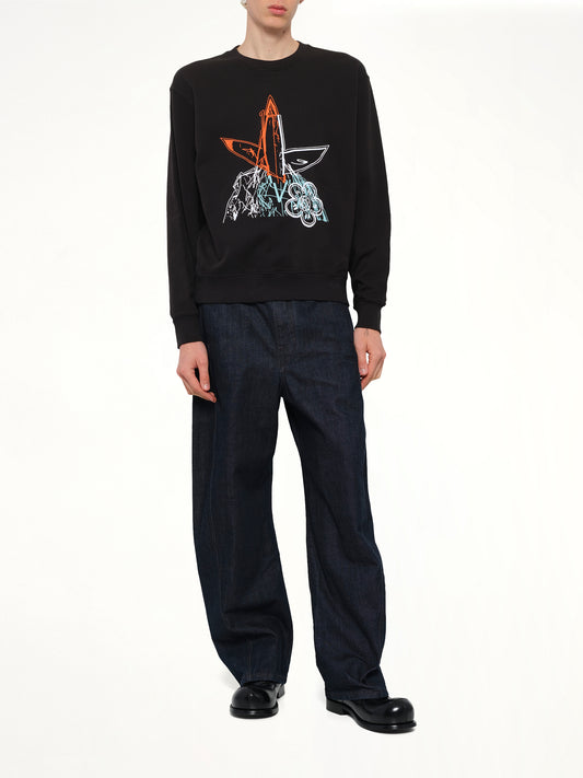 Kenzo x Futura 2000 Sweatshirt in Black