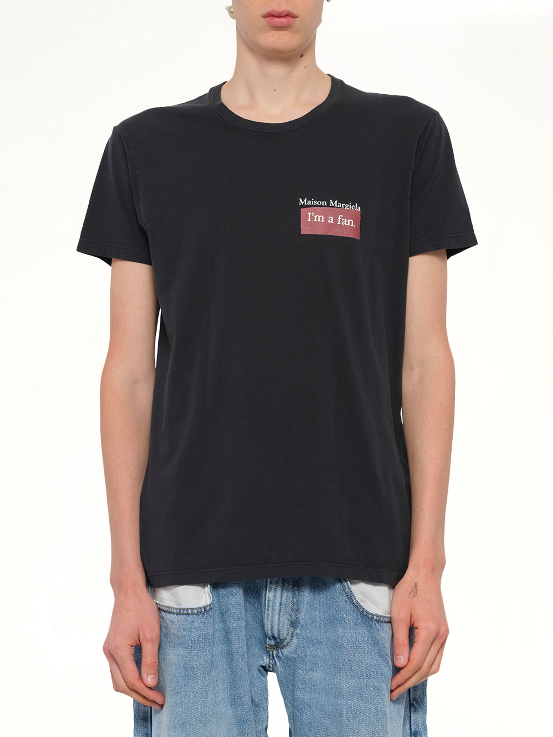 "I'm a Fan" T-Shirt in Charcoal