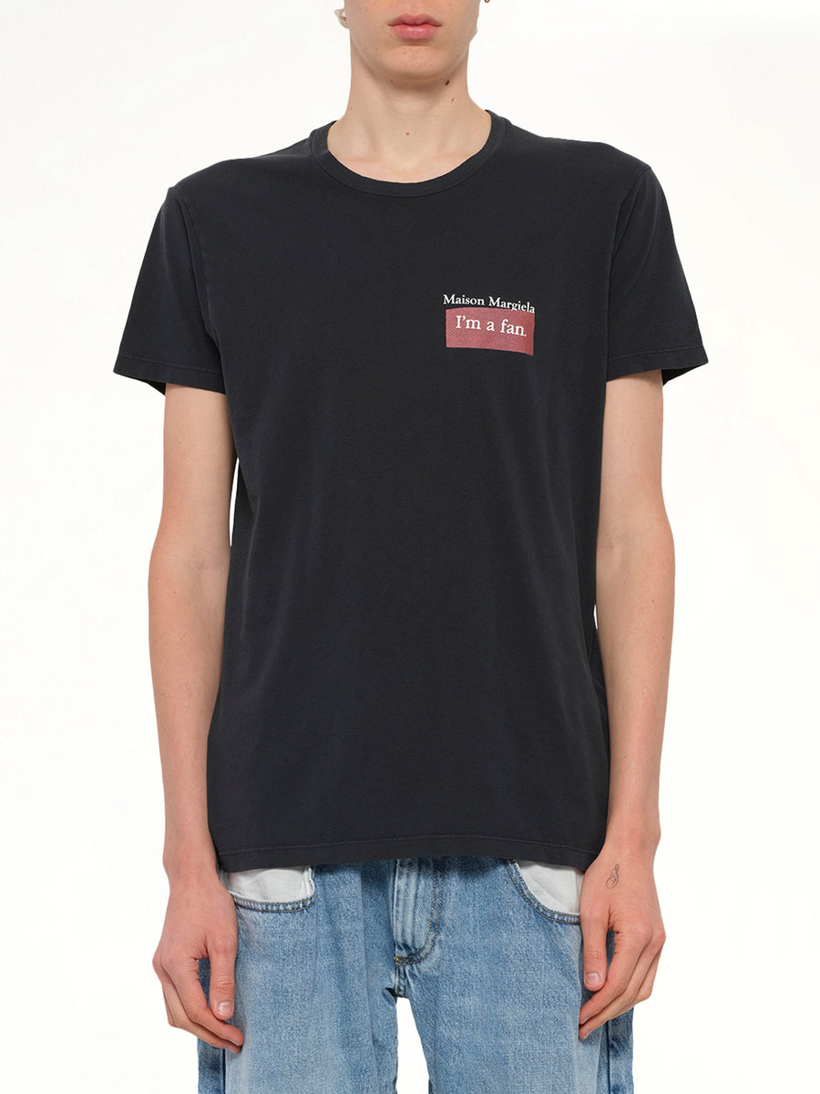 "I'm a Fan" T-Shirt in Charcoal