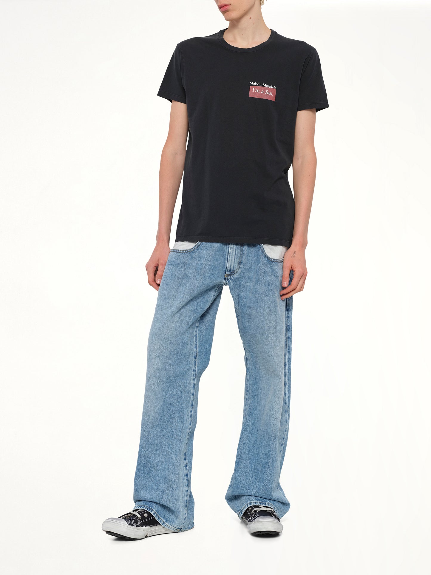 "I'm a Fan" T-Shirt in Charcoal