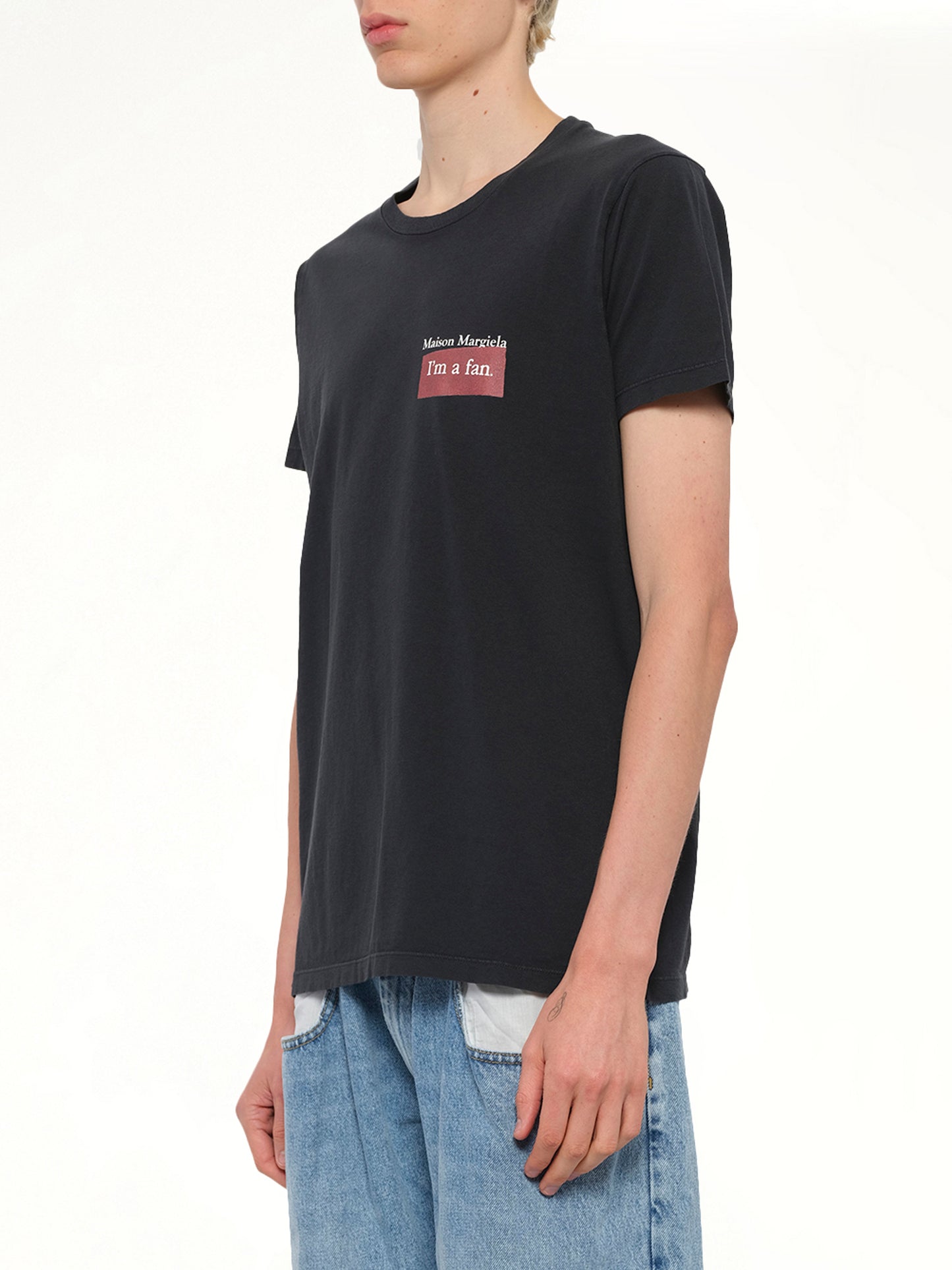 "I'm a Fan" T-Shirt in Charcoal