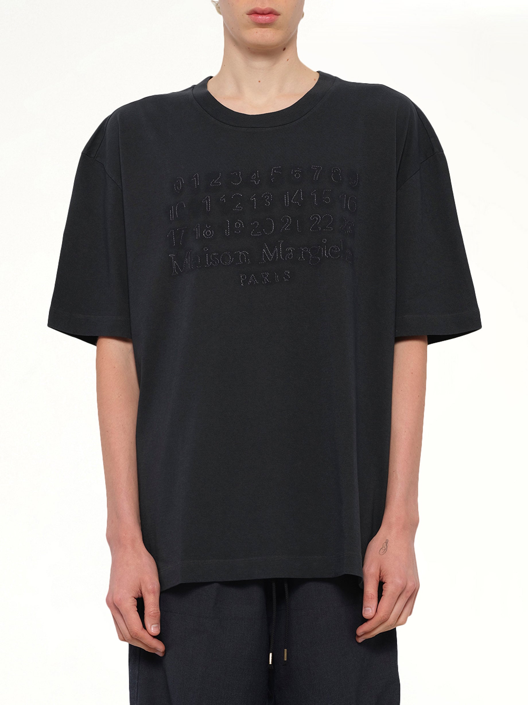 Memory of Logo T-Shirt in Charcoal