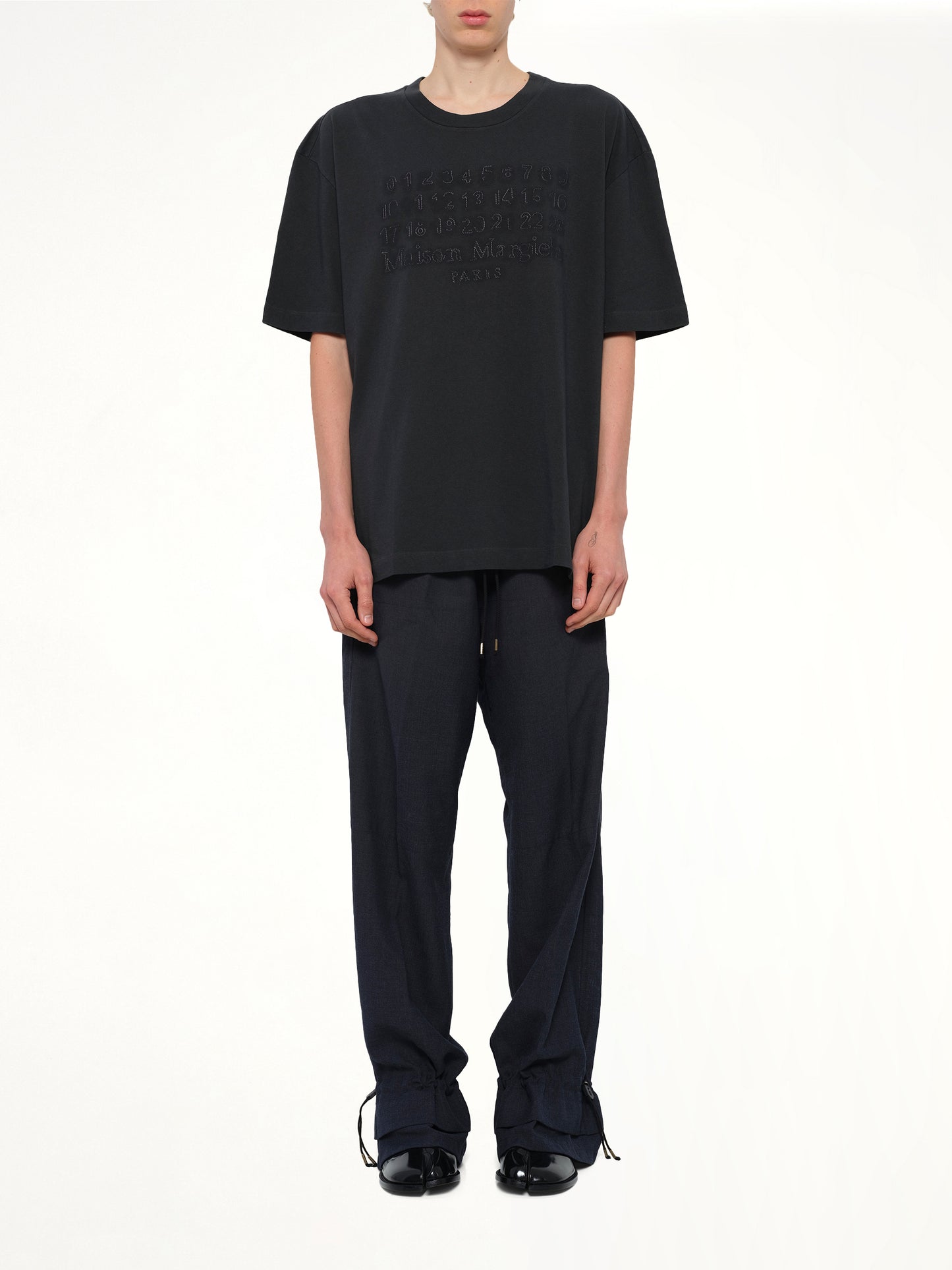 Memory of Logo T-Shirt in Charcoal