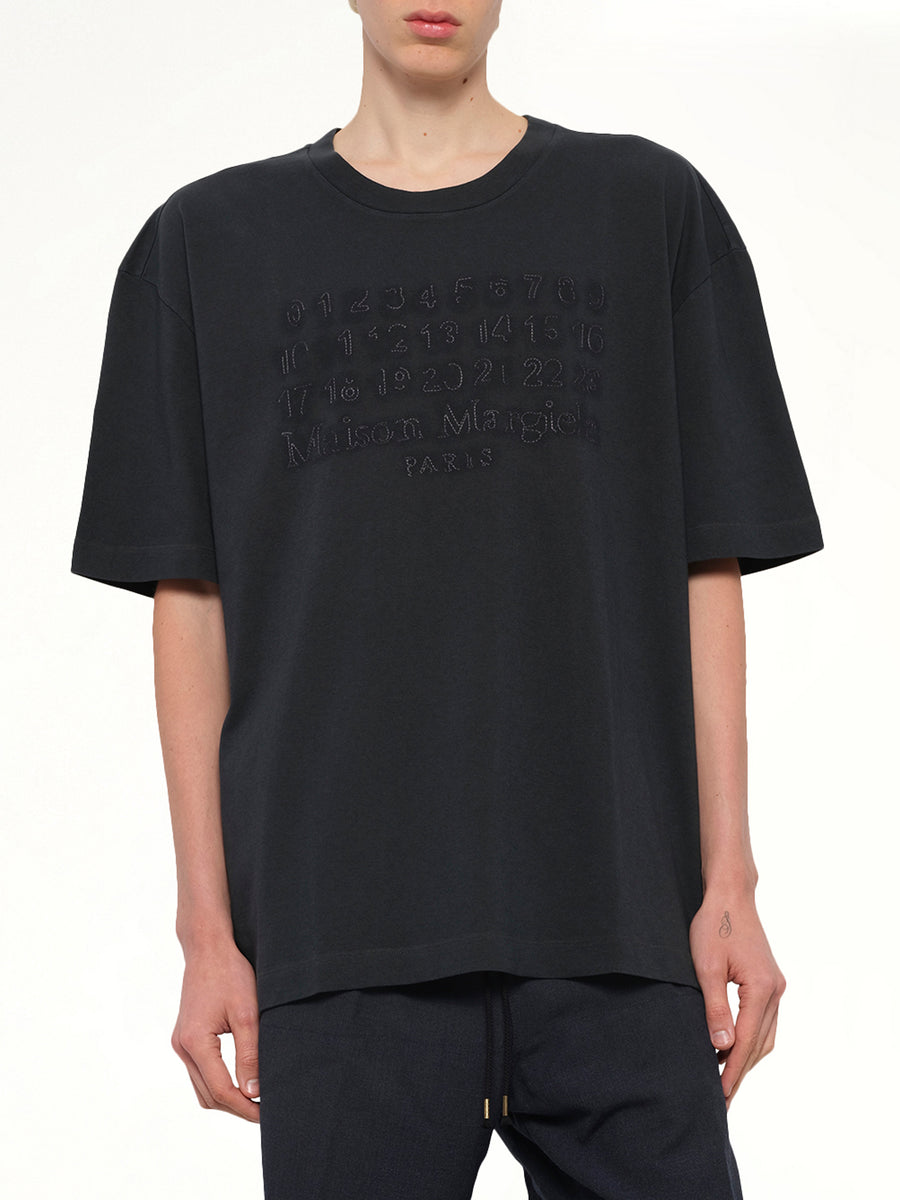 Memory of Logo T-Shirt in Charcoal