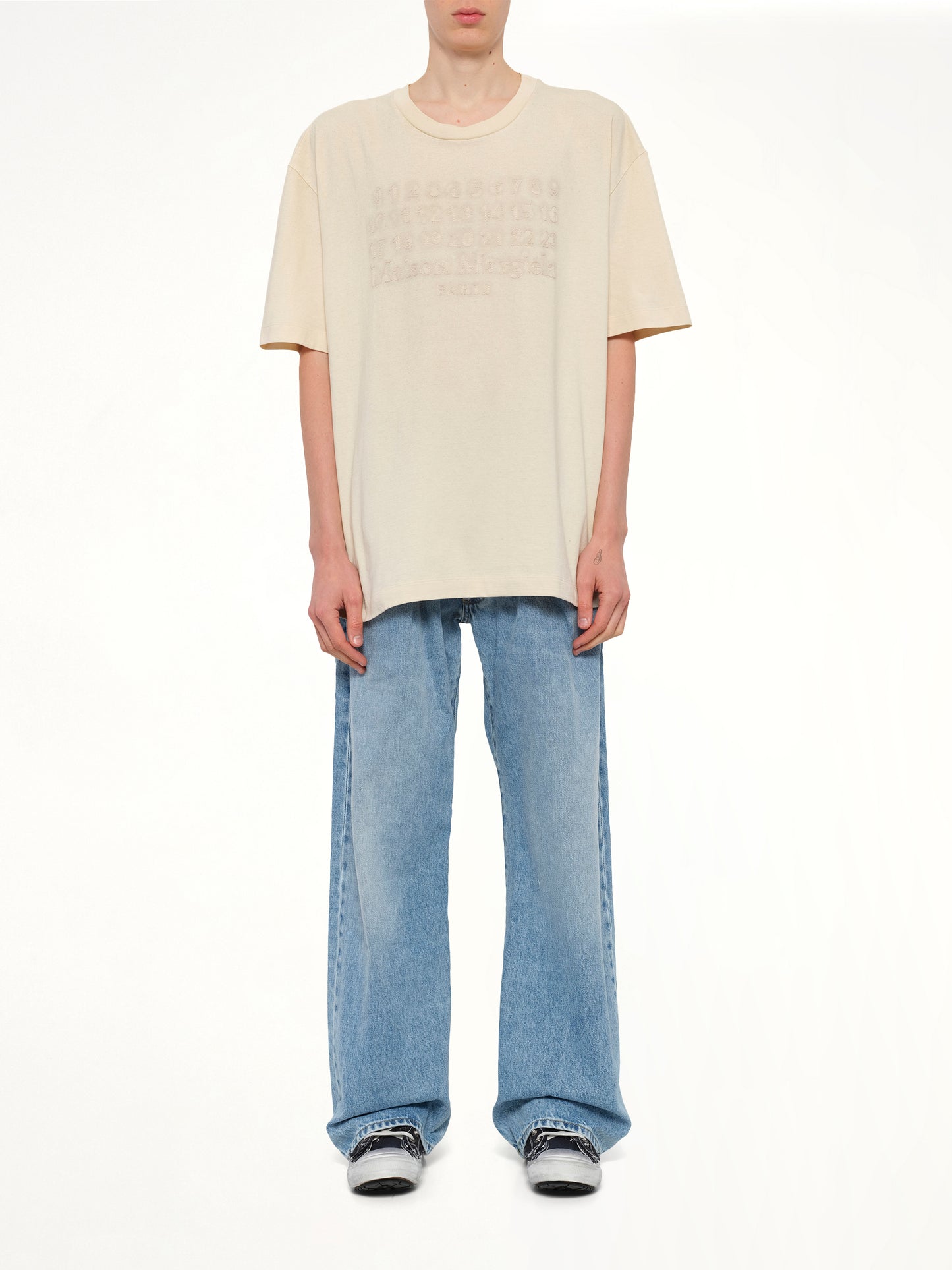 Memory of Logo T-Shirt in Natural