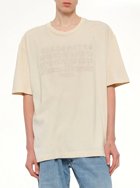 Memory of Logo T-Shirt in Natural