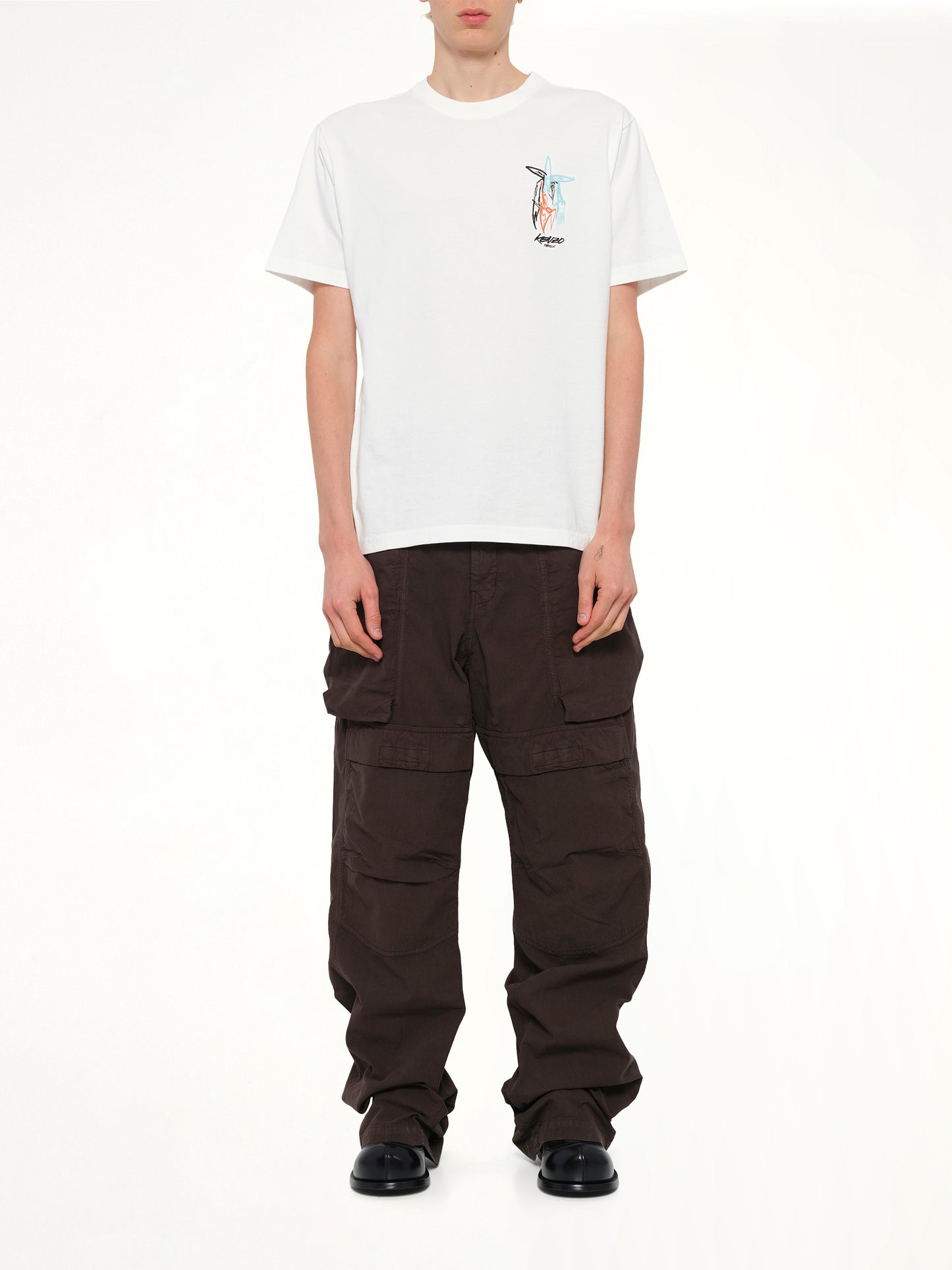 Kenzo x Futura 2000 T-Shirt in Off White