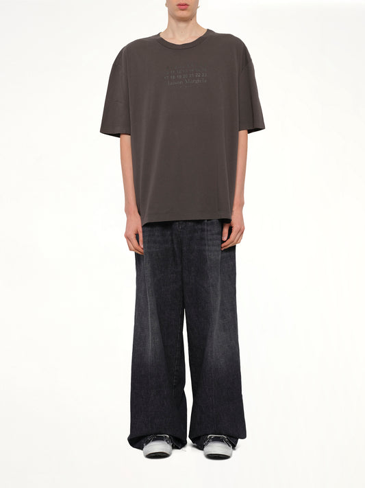 Maison Margiela Logo T-Shirt in Mink