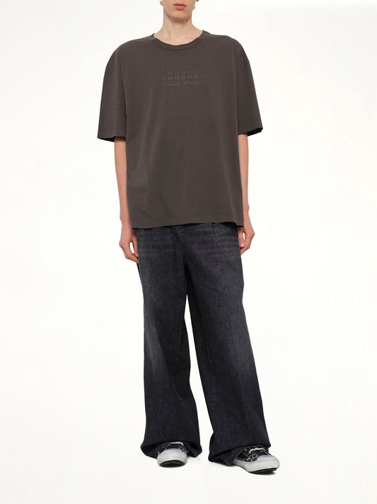Maison Margiela Logo T-Shirt in Mink