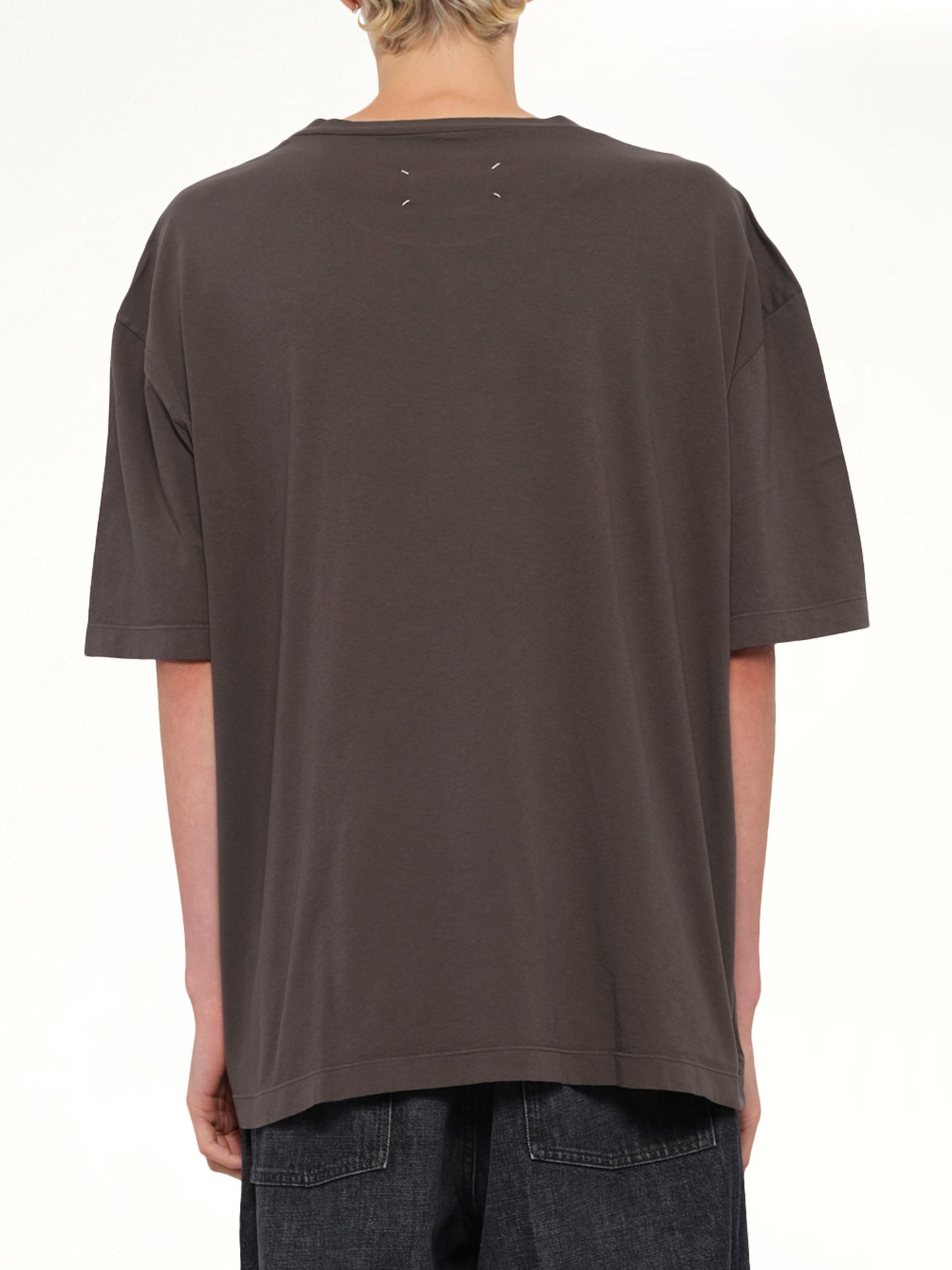 Maison Margiela Logo T-Shirt in Mink