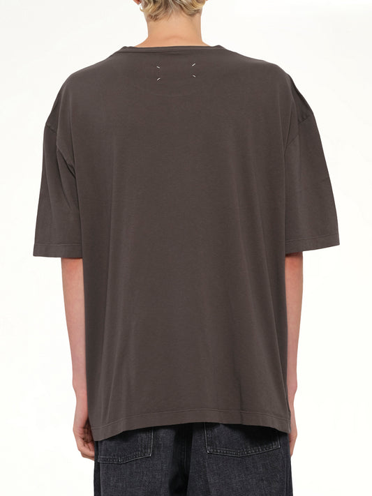 Maison Margiela Logo T-Shirt in Mink