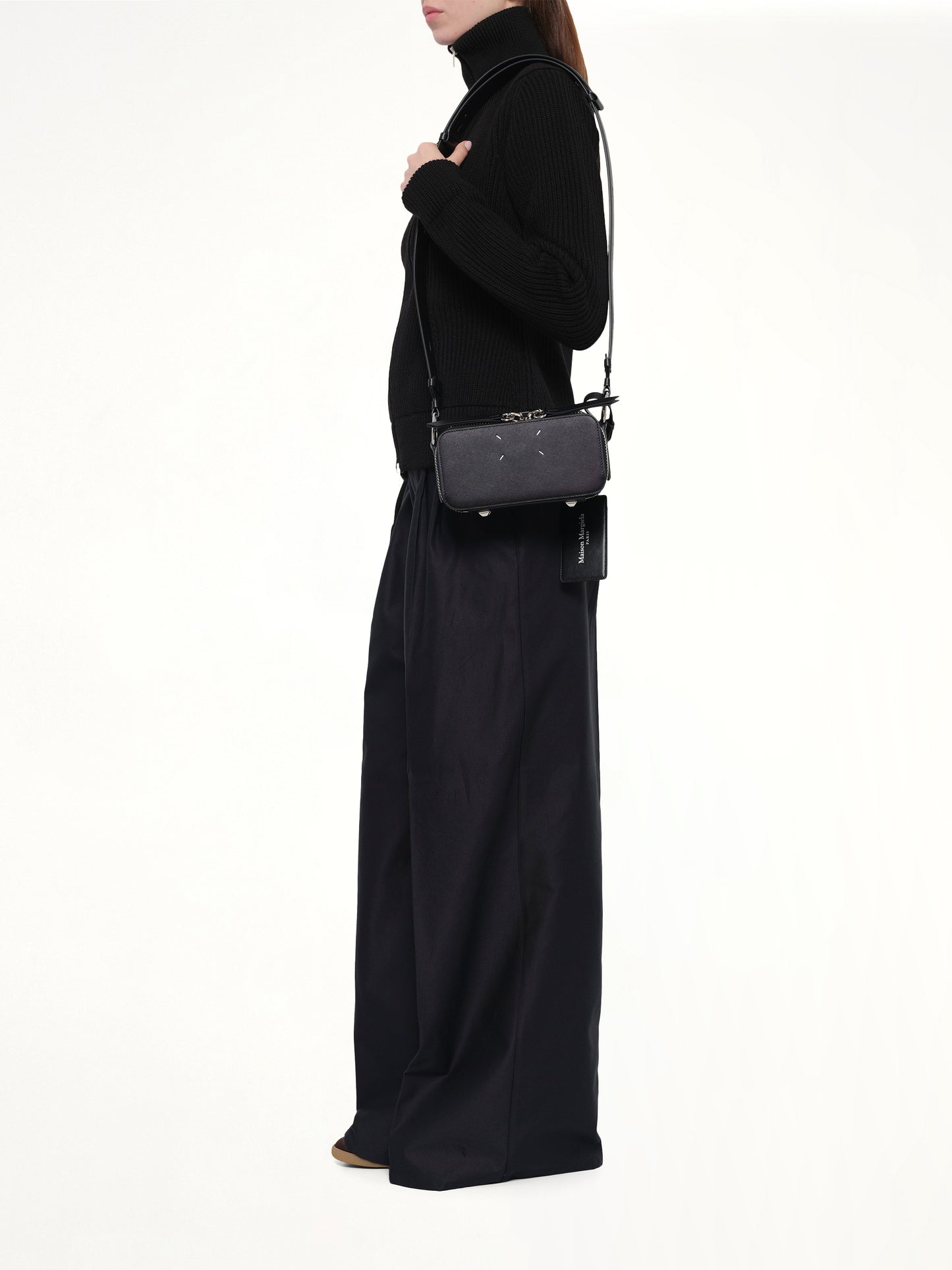 Doll Small Camera Bag in Black