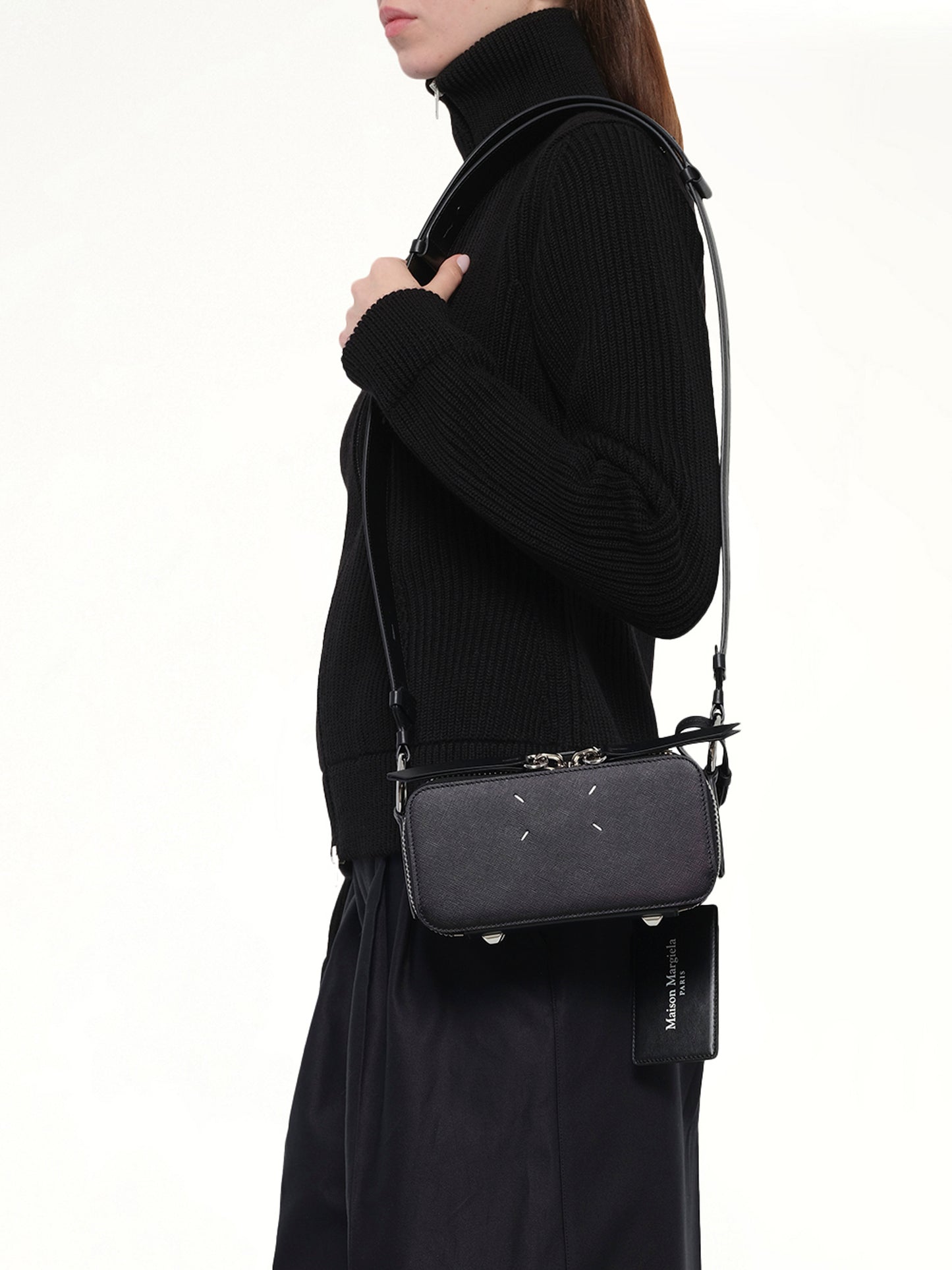 Doll Small Camera Bag in Black