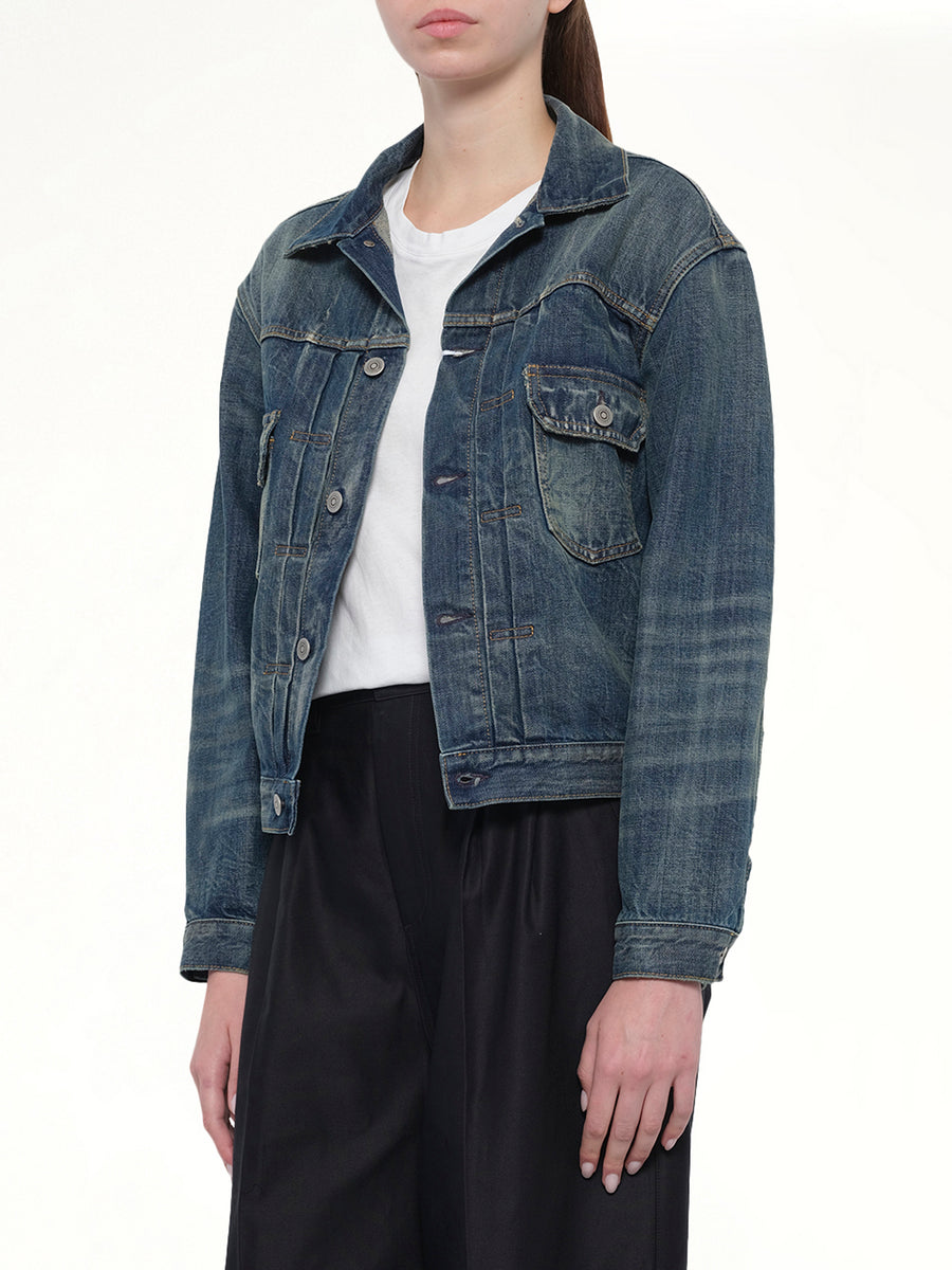 Denim Jacket in Blue Wash