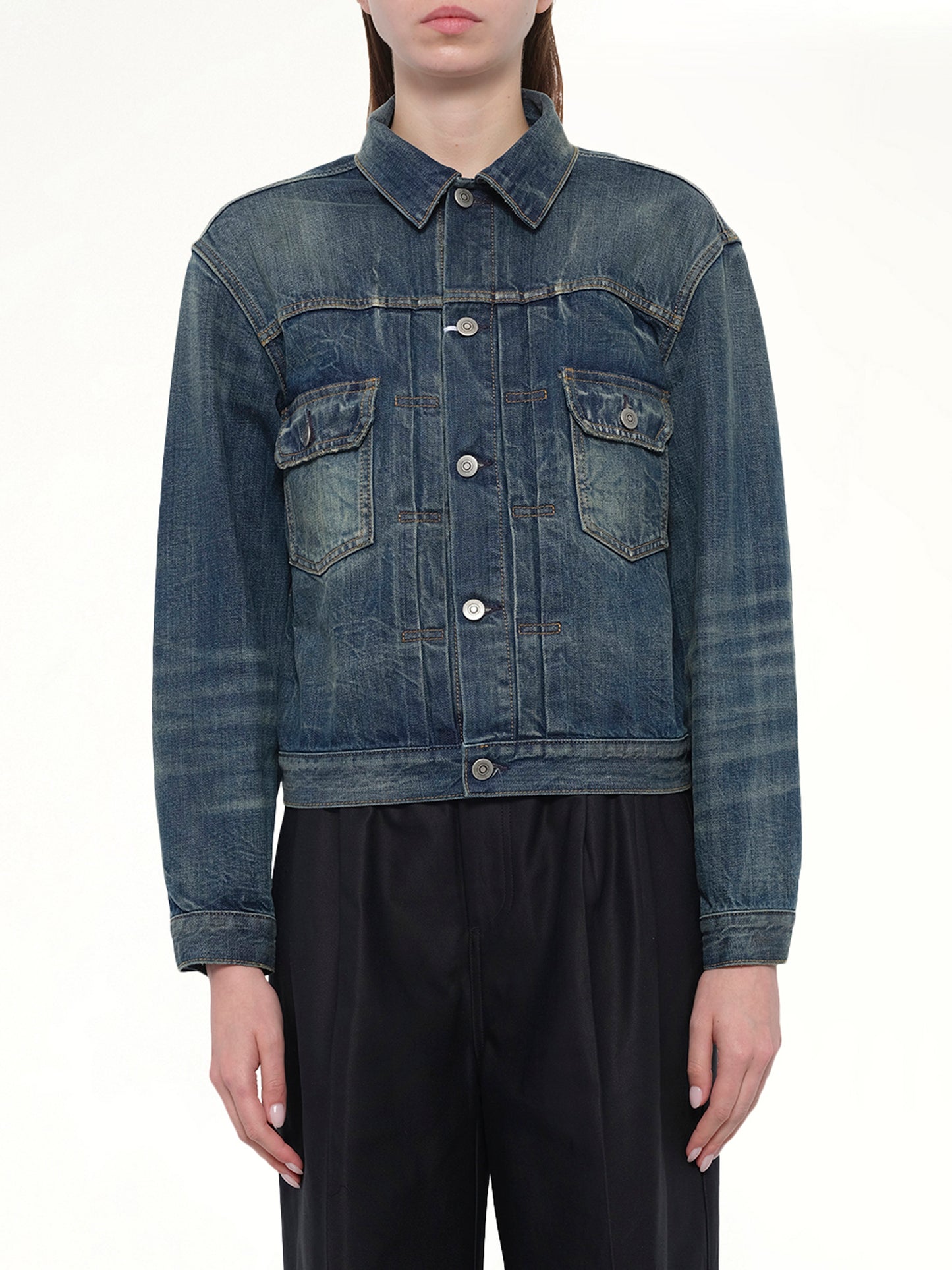 Denim Jacket in Blue Wash