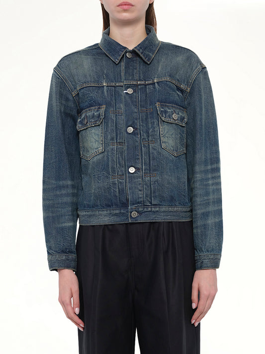 Denim Jacket in Blue Wash