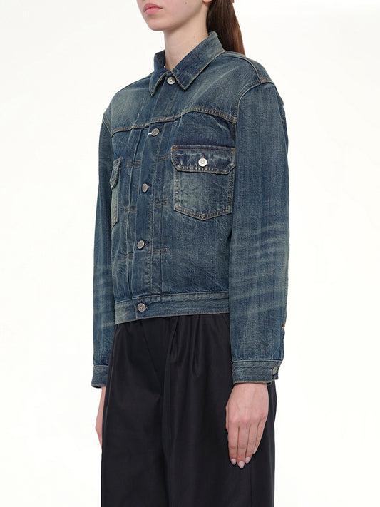 Denim Jacket in Blue Wash