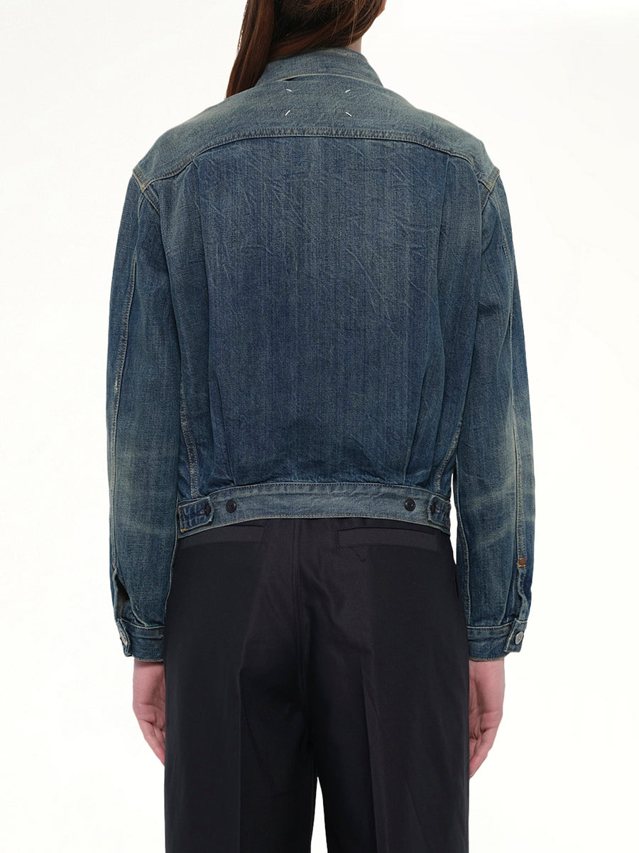 Denim Jacket in Blue Wash