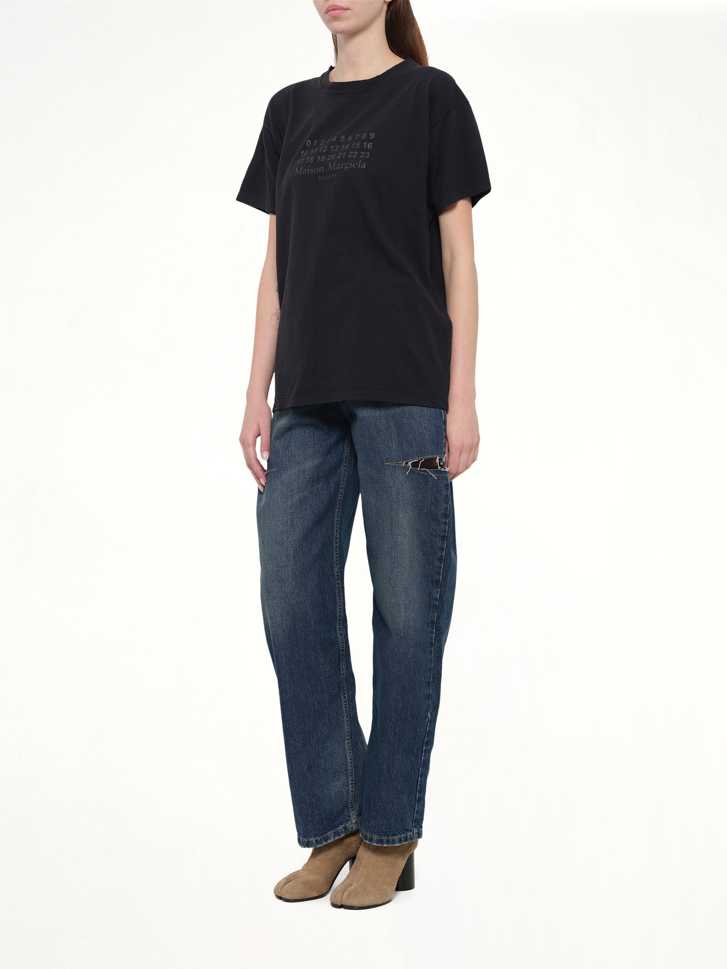 Slash Denim Jeans in Washed Indigo