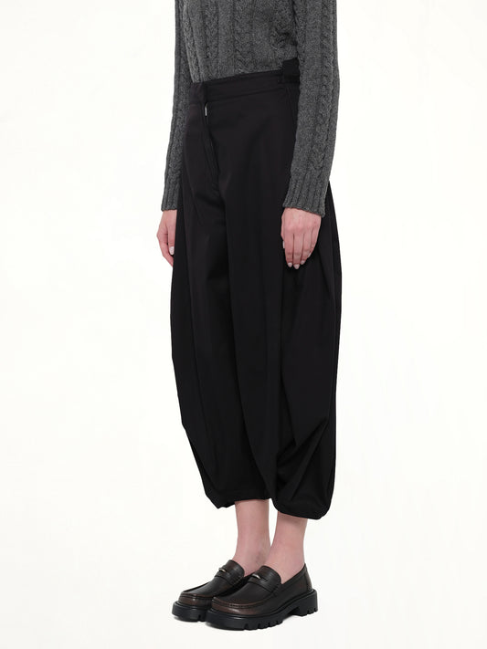 Draped Trouser AF in Black