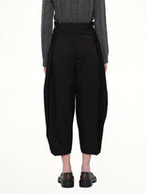 Draped Trouser AF in Black