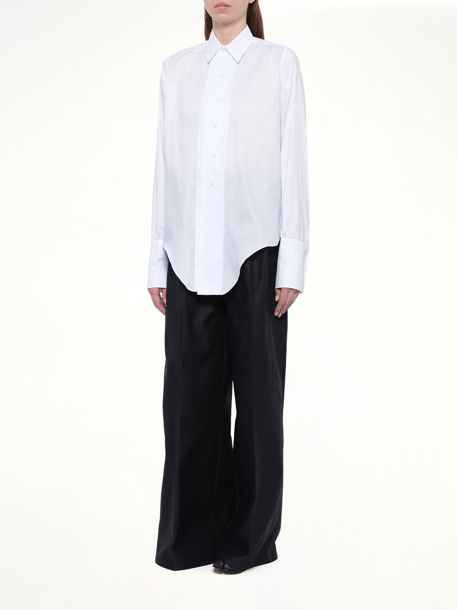 Long-sleeved Shirt in White