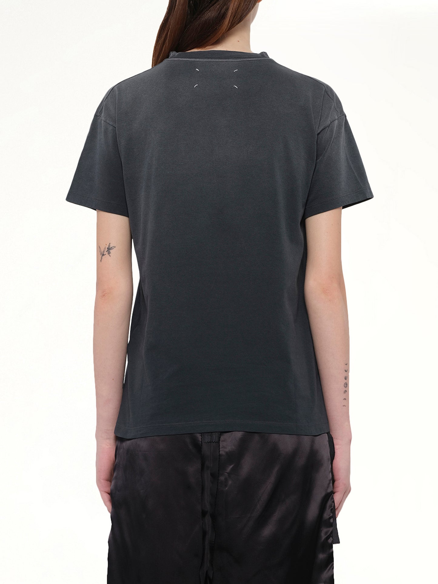 Reverse Logo T-Shirt in Black