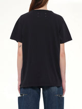 Maison Margiela Logo T-Shirt in Washed Black