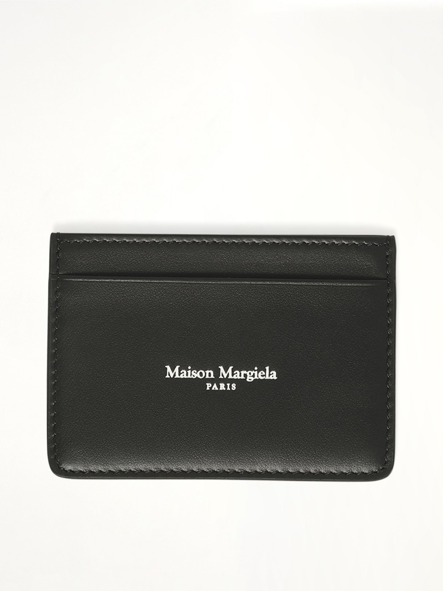 Maison Margiela Cardholder Slim in Black/Silver