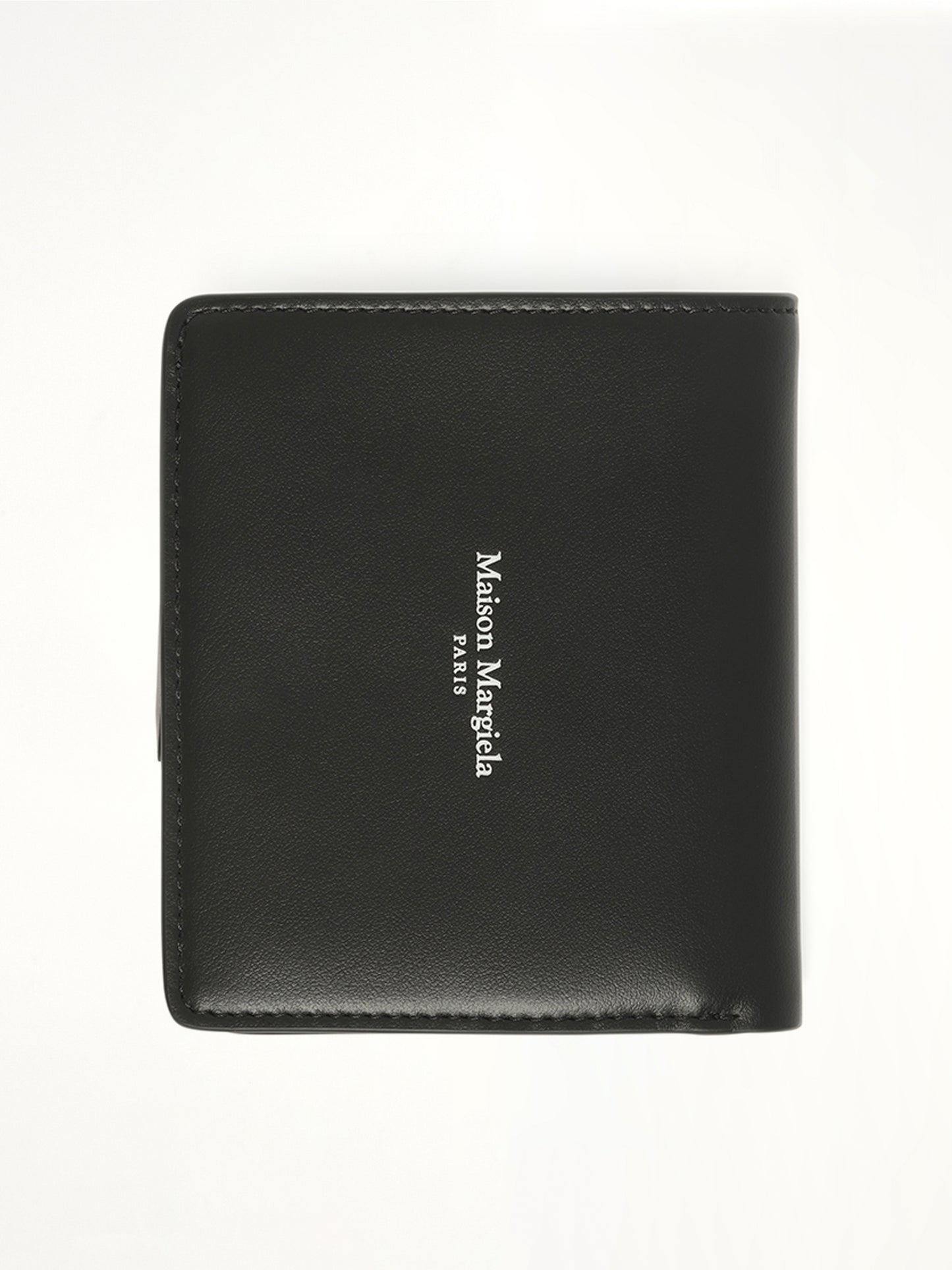 Maison Margiela Flip Wallet in Black/Silver
