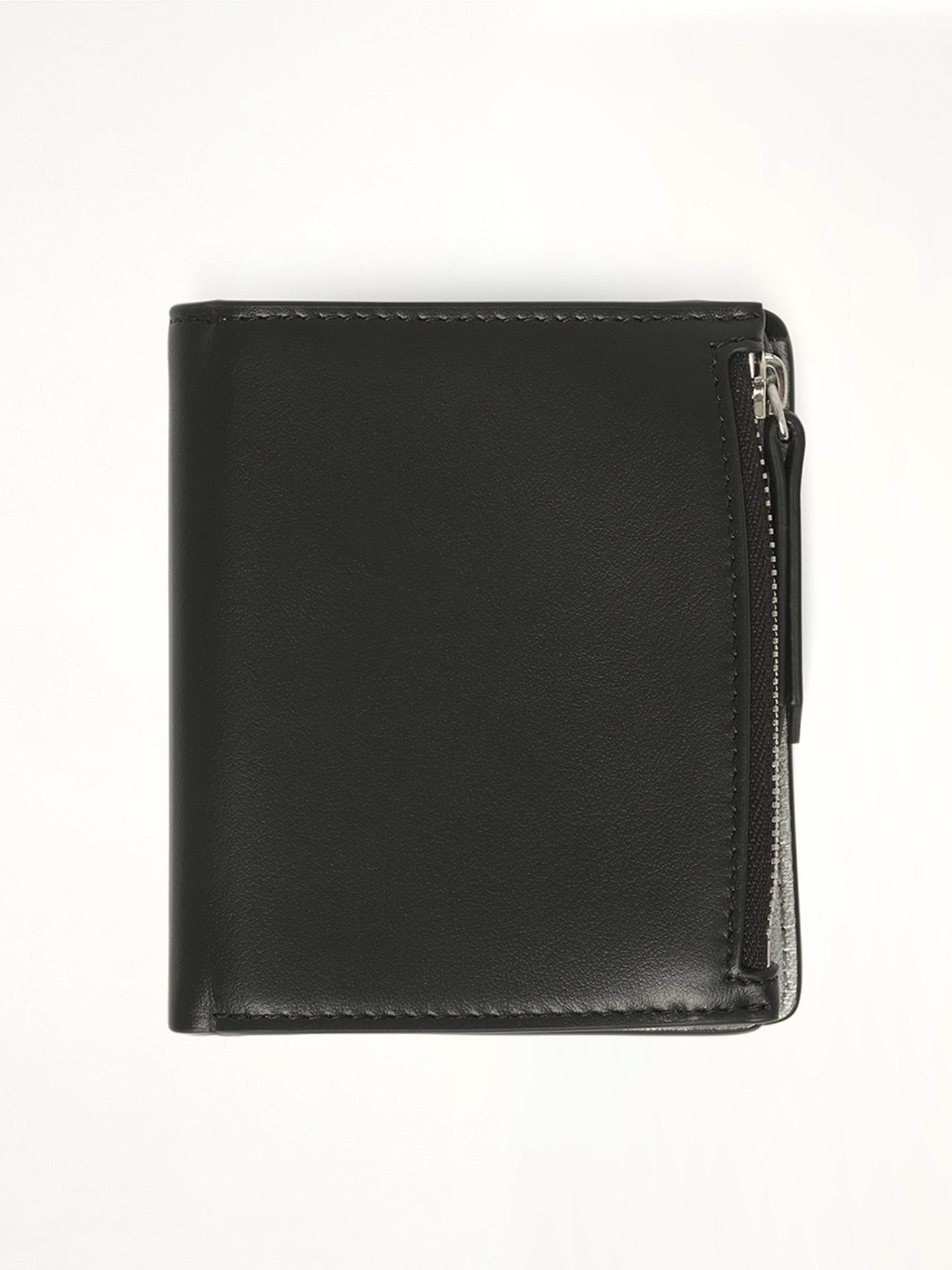 Maison Margiela Flip Wallet in Black/Silver