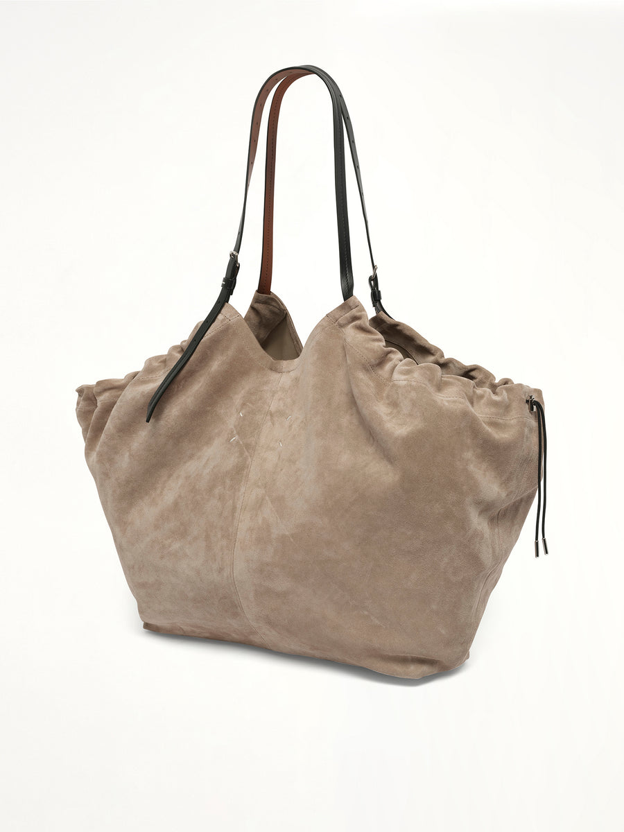 Belt Bag Shopping Vertical in Brown