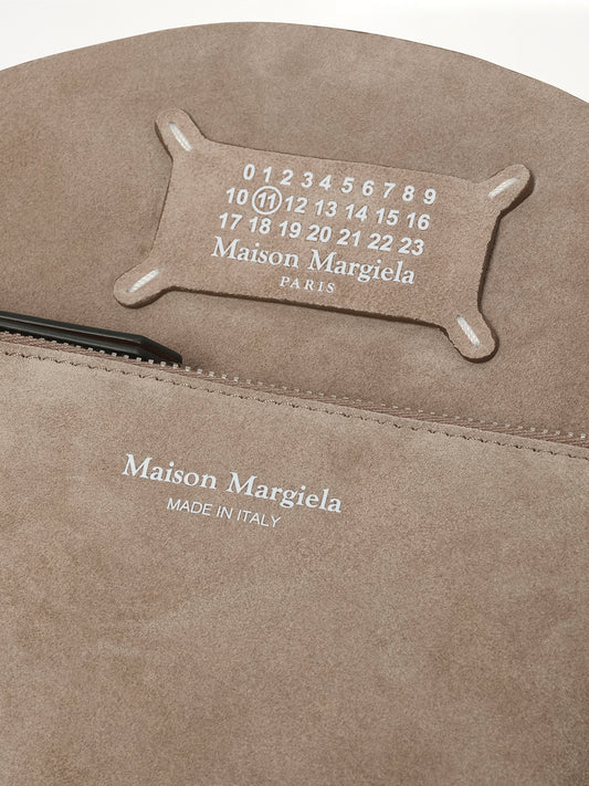 Belt Bag Hobo Small in Vison/Black/Chestnut