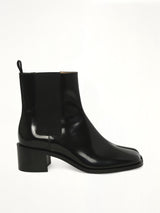 Tabi Chelsea 5.5cm Boots in Black Side View | MAISON MARGIELA