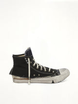 Loved to Death Sneaker in Black Side View | MAISON MARGIELA
