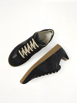 Replica Leather Sneaker in Blue Nights Top View | MAISON MARGIELA