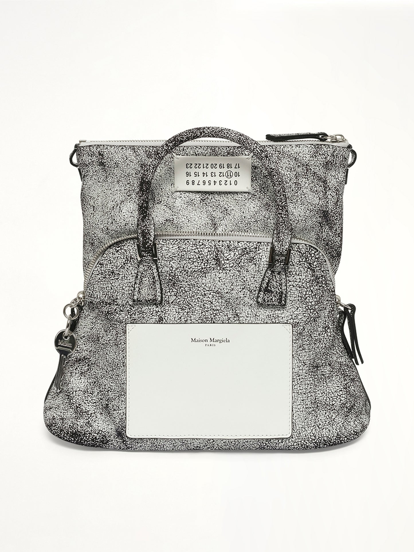 5AC Mini Loved to Death Bag in White/Black