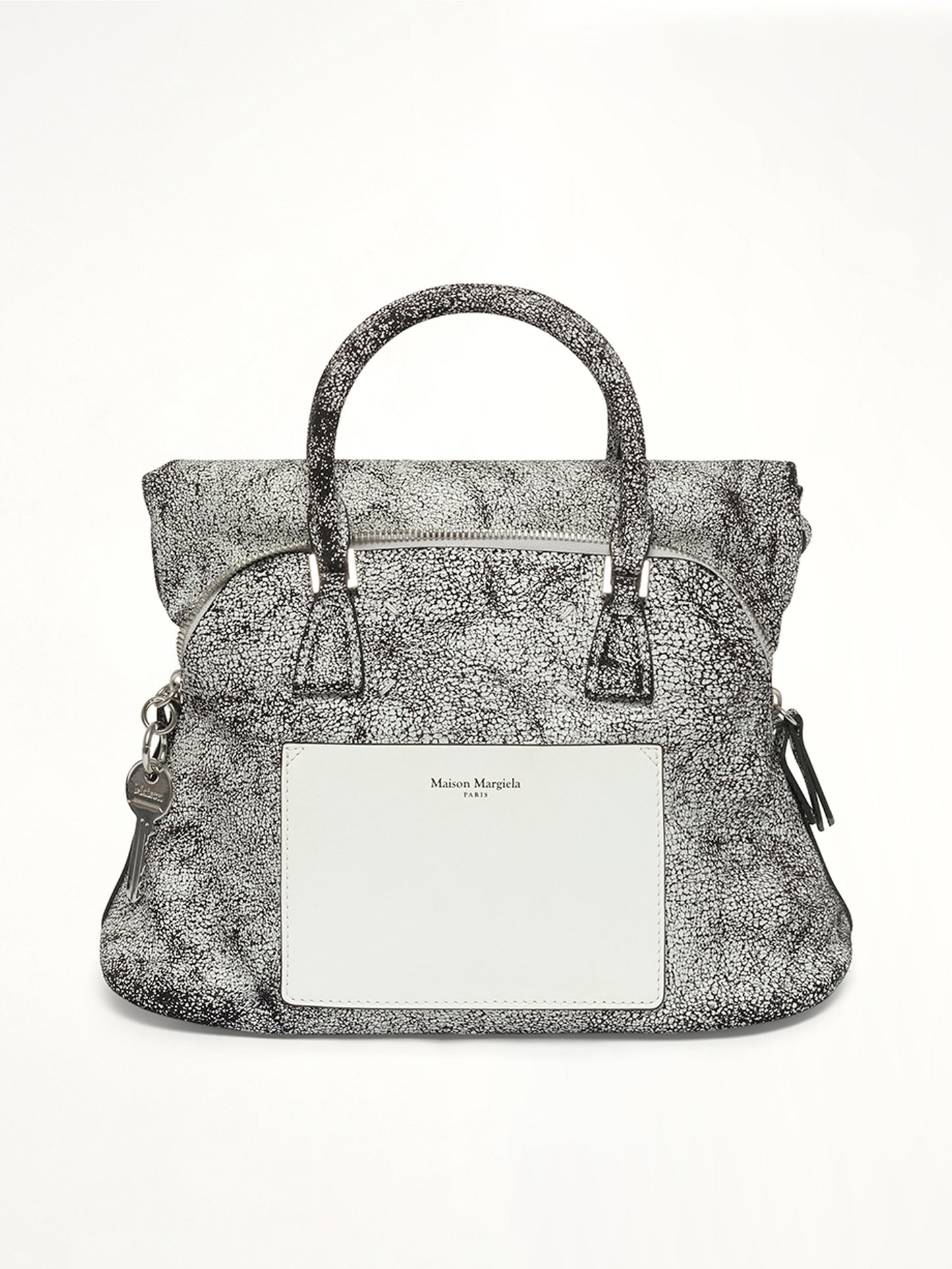 5AC Mini Loved to Death Bag in White/Black