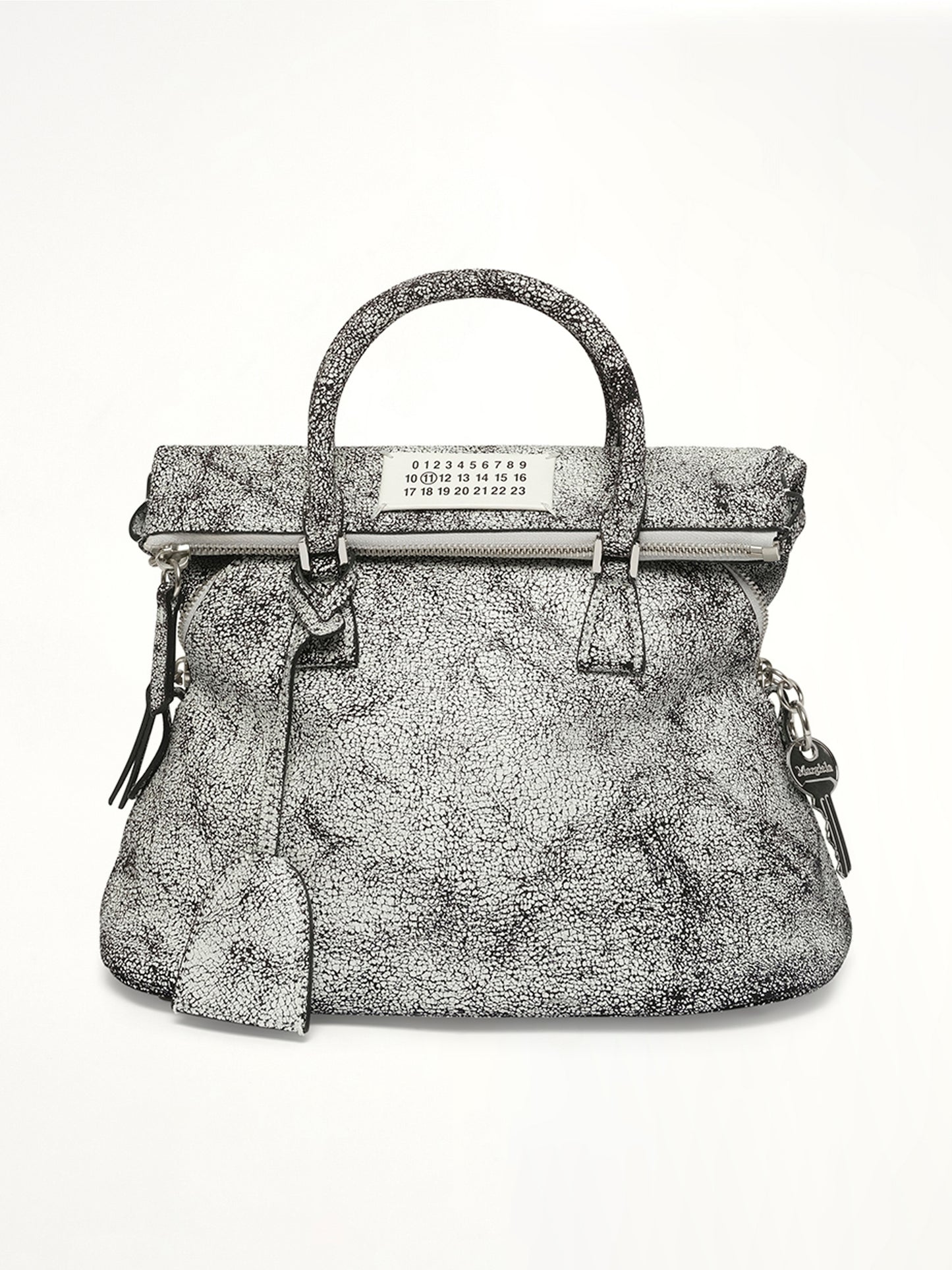 5AC Mini Loved to Death Bag in White/Black