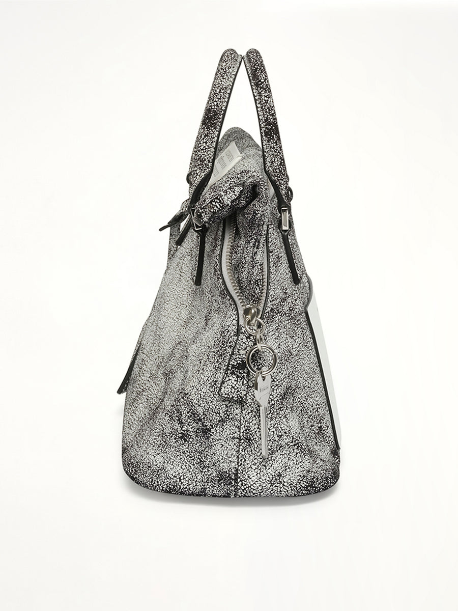 5AC Mini Loved to Death Bag in White/Black