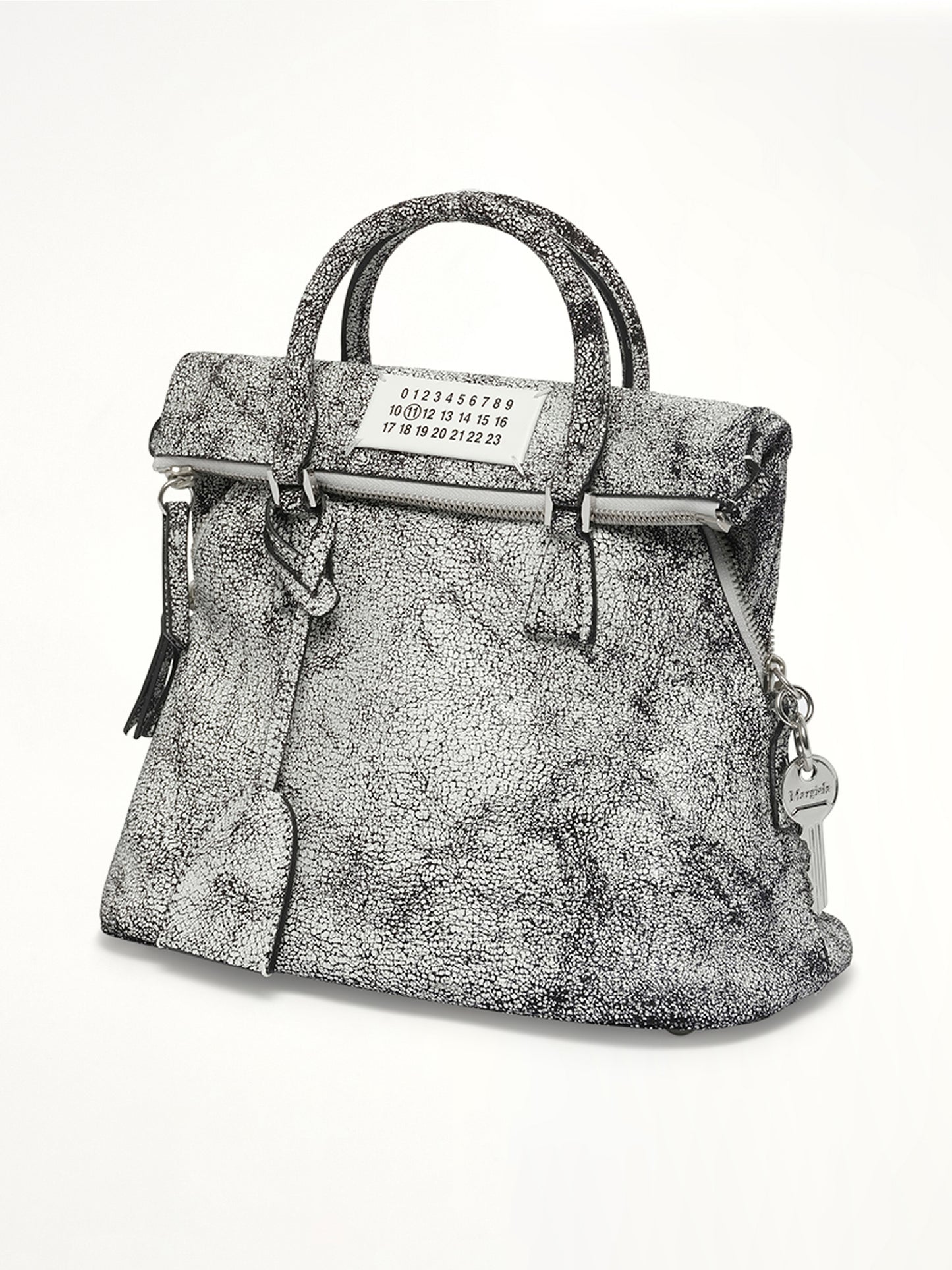 5AC Mini Loved to Death Bag in White/Black