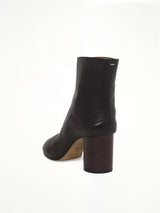 Tabi Ankle Boots 8cm in Plum Back View | MAISON MARGIELA