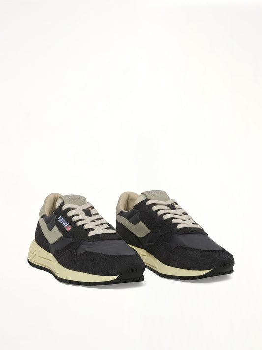 Reelwind Low Sneakers in White/Black