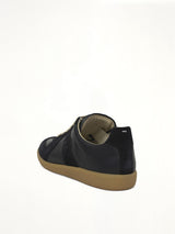 Replica Leather Sneaker in Blue Nights Back View | MAISON MARGIELA